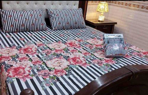 Cotton Printed Double Bedsheets 🛏️