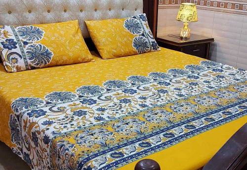 Cotton Printed Double Bedsheets 🛏️