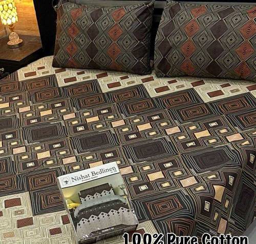 Cotton Printed Double Bedsheets 🛏️