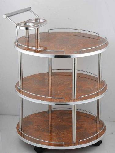 Wood and Iron Tea Trolley 