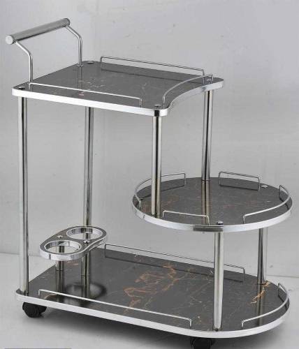 Wood and Iron Tea Trolley & Wooden Tea Trolley 