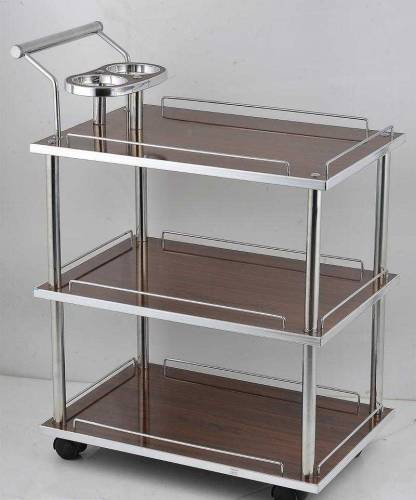 Wood and Iron Tea Trolley & Wooden Tea Trolley 