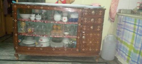 Wood Bed Set 