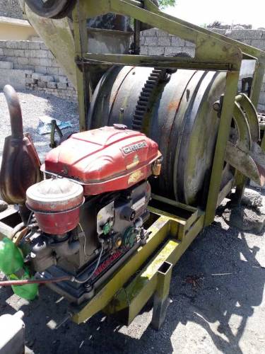 block  machine with all equipment 