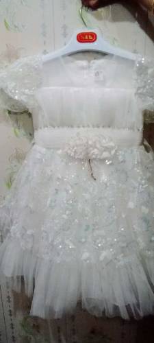 White Baby Frock