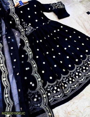 •  Fabric: Shamoze Silk•  Product Type: Fancy Stitched Maxi•  Pattern: