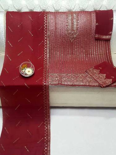 Beautiful Bareeze Embroidery Women Dress's