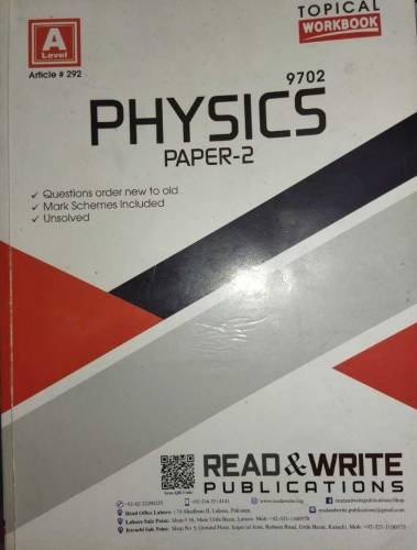 A level As Physics Read and Write Tropical Past Papers