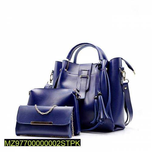 3 pice women beautyfull PU Leathers sholdr bags