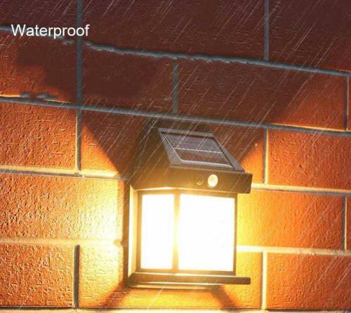 Solar motion sensor outdoor wall light with free home delivery in Pak