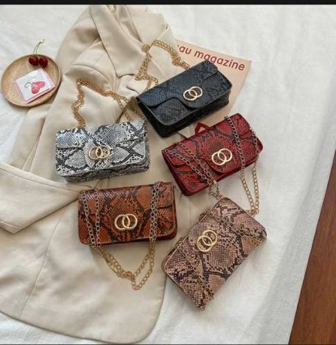 EAGLE retro snake pettren bag new stylish design girls bag