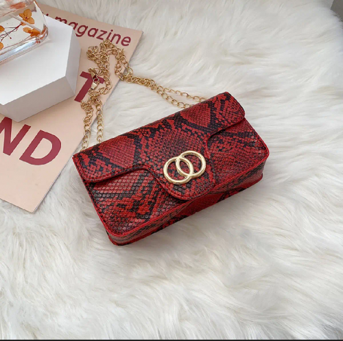 EAGLE retro snake pettren bag new stylish design girls bag