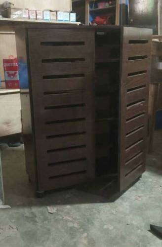 shoerack brown color 