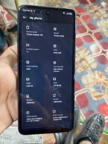 Tecno Camon 18t