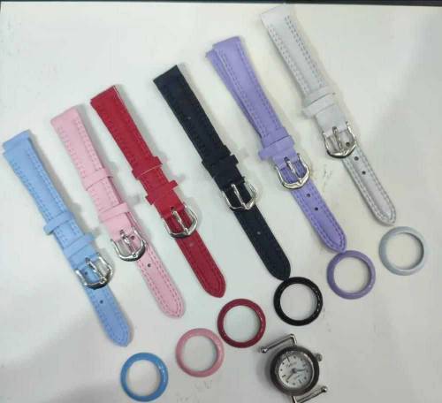 women classical analogue interchangeable watch set