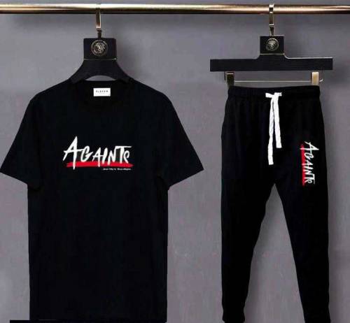 mens cotton printed track suit 