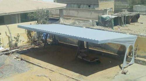 Tensile sheds and fiberglass sheds 