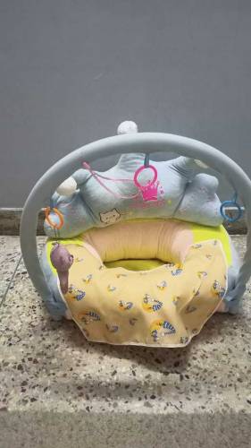 baby sitting sofa