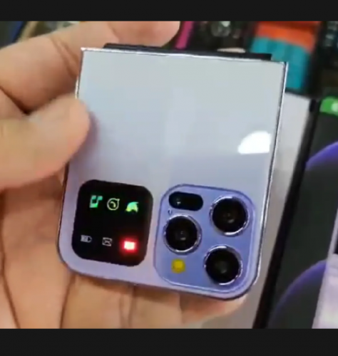 smart mini folded mobile phones pta approved.
