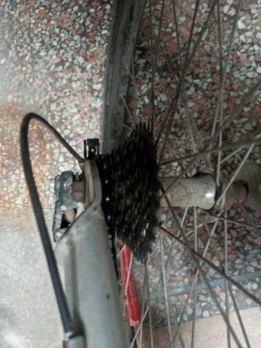 Full size Imported Chicago double shocker cycle. . .