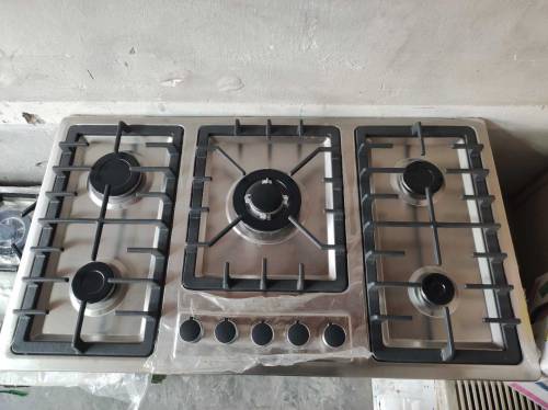GEEPAS 5 Burner Steel Body High Quality stove 