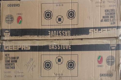 GEEPAS 5 Burner Steel Body High Quality stove 