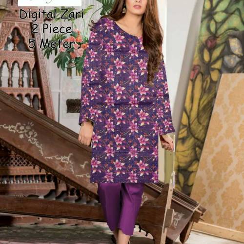 brand namw Kayseria Digital zari 2 pc5 meterVol#108