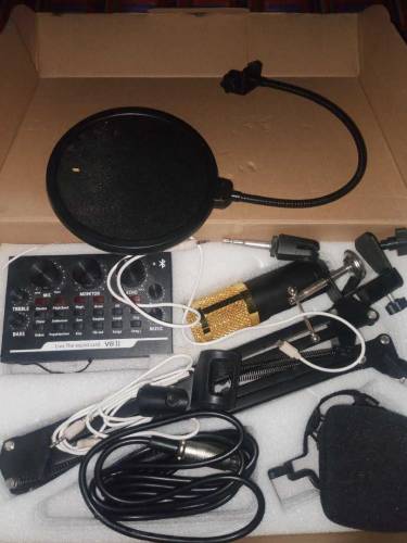 BM 800 Condenser microphone complete kit see