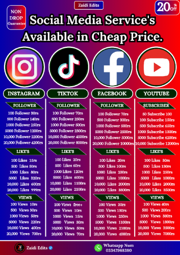 Followers , Likes , Subscribe , Instagram TikTok Facebook YouTube