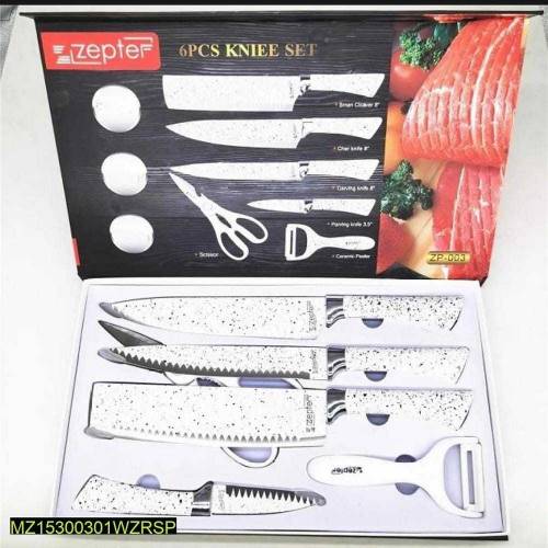 6 Piece Knife set