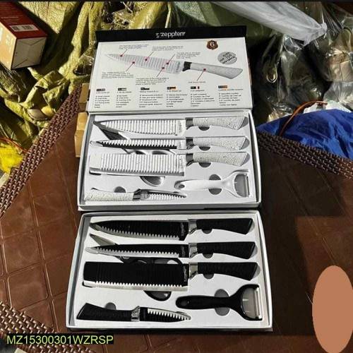 6 Piece Knife set