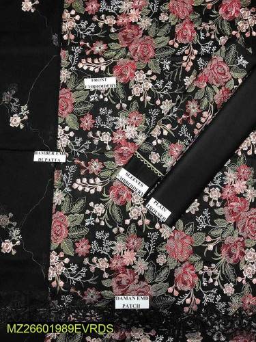 Fabric: Lawn Embroidered 