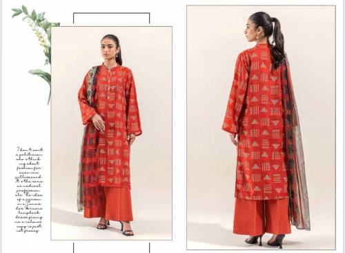 NOOR E AZAL VOL’24 AIRJET LAWN 3PC 2024 