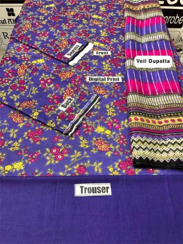 NOOR E AZAL VOL’24 AIRJET LAWN 3PC 2024 