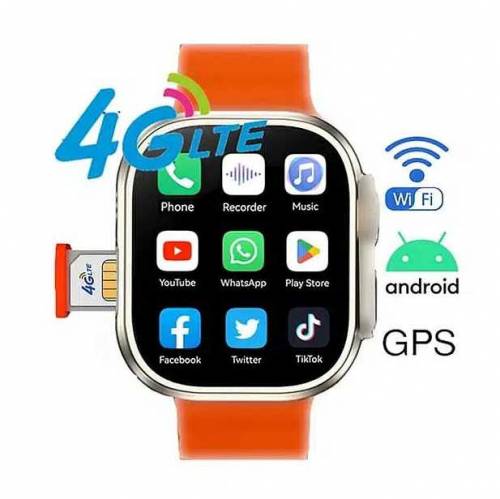 S8 Ultra Smart Watch 4G  with Sim / Cash ON  Delivery All our Pakistan