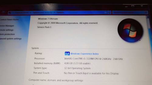 TOSHIBA LAPTOP
