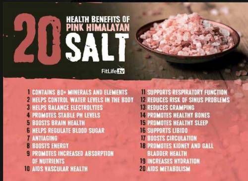 Himalayan pink salt 