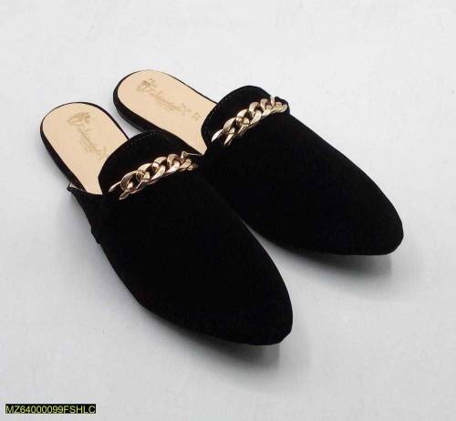 •  Material: Rexine•  Product Type: Women's Slides•  Pattern: Slippers