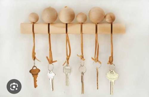 wooden key holder 