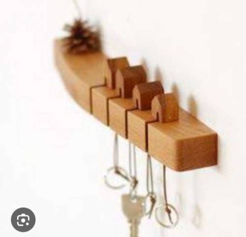 wooden key holder 