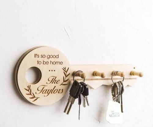 wooden key holder 