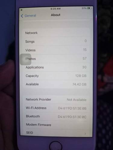 iPhone 7 Bypass 128GB