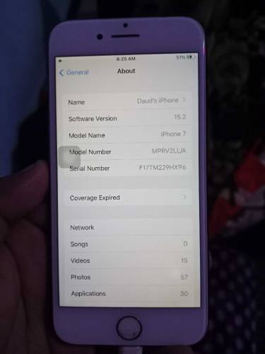 iPhone 7 Bypass 128GB