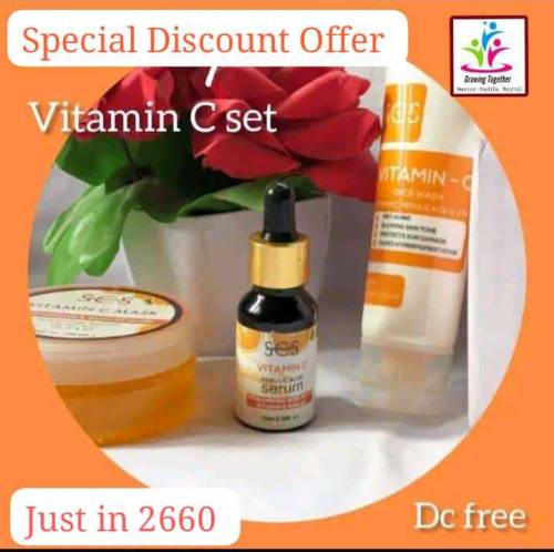 Vitamin C Set....Skin Care Organic Products 