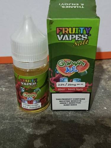 eLiquid salt juices 5 flavors 25MG and 50MG 30ML