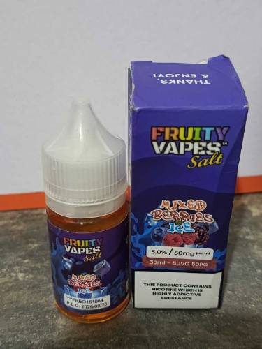 eLiquid salt juices 5 flavors 25MG and 50MG 30ML