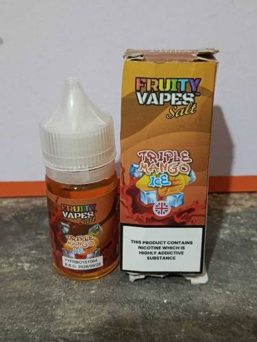 eLiquid salt juices 5 flavors 25MG and 50MG 30ML