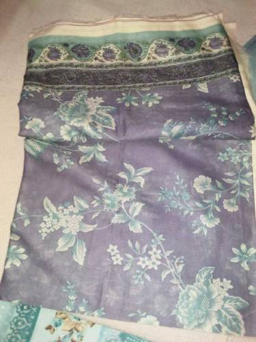 salina unstitched suit 3 piece Digital Printed lawn for girls/women | 
