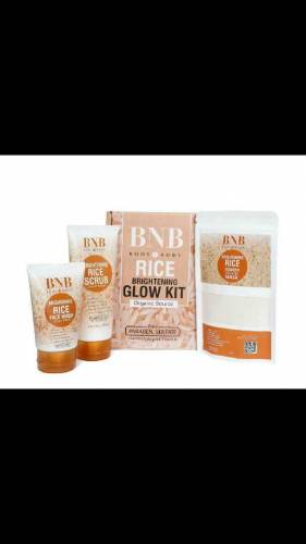 Rice Whitening And Glowing Facial Kit