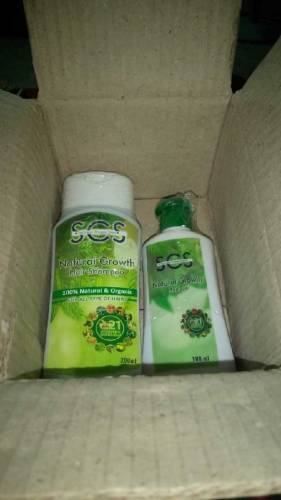 long hair shampoo & oil